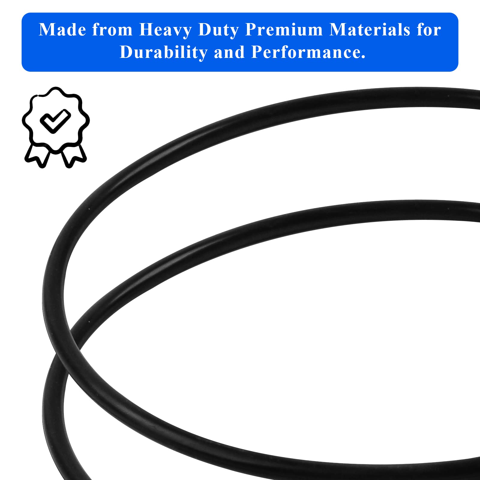 Shuisen large L-shaped o-ring 11228 enhances gasket coverage and durability.