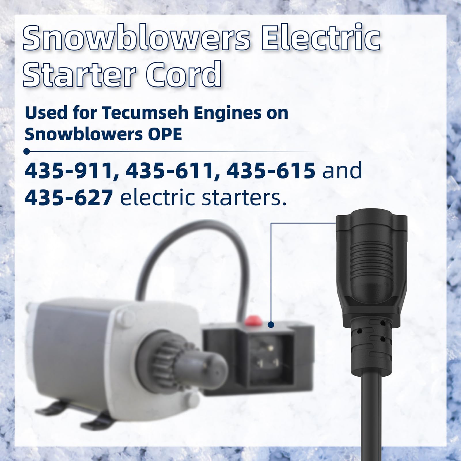 Shuisen 02483100 packaging highlights ready-to-use snow blower part