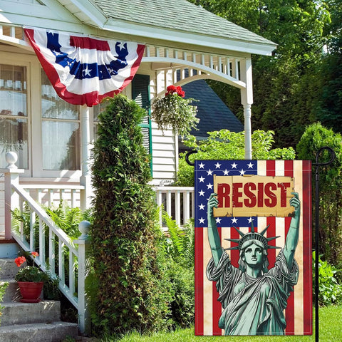 Shuitouk porch and garden decor flag ideal for patios and yards.