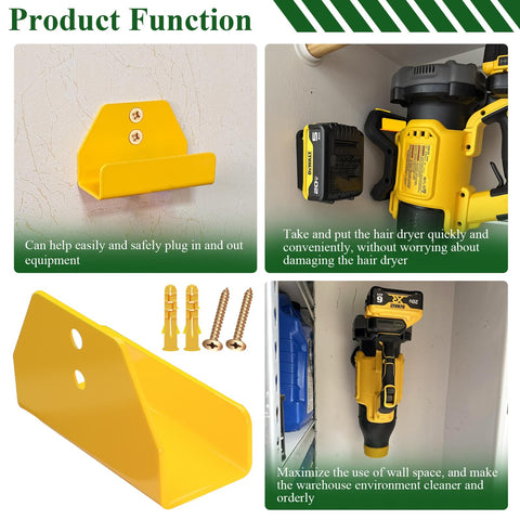 SHUJUKU space-saving wall mount frees floor space in a busy workshop.