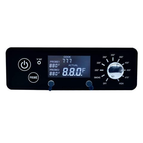 Shunbaixin AC03P9 control panel front view with a large LCD display.