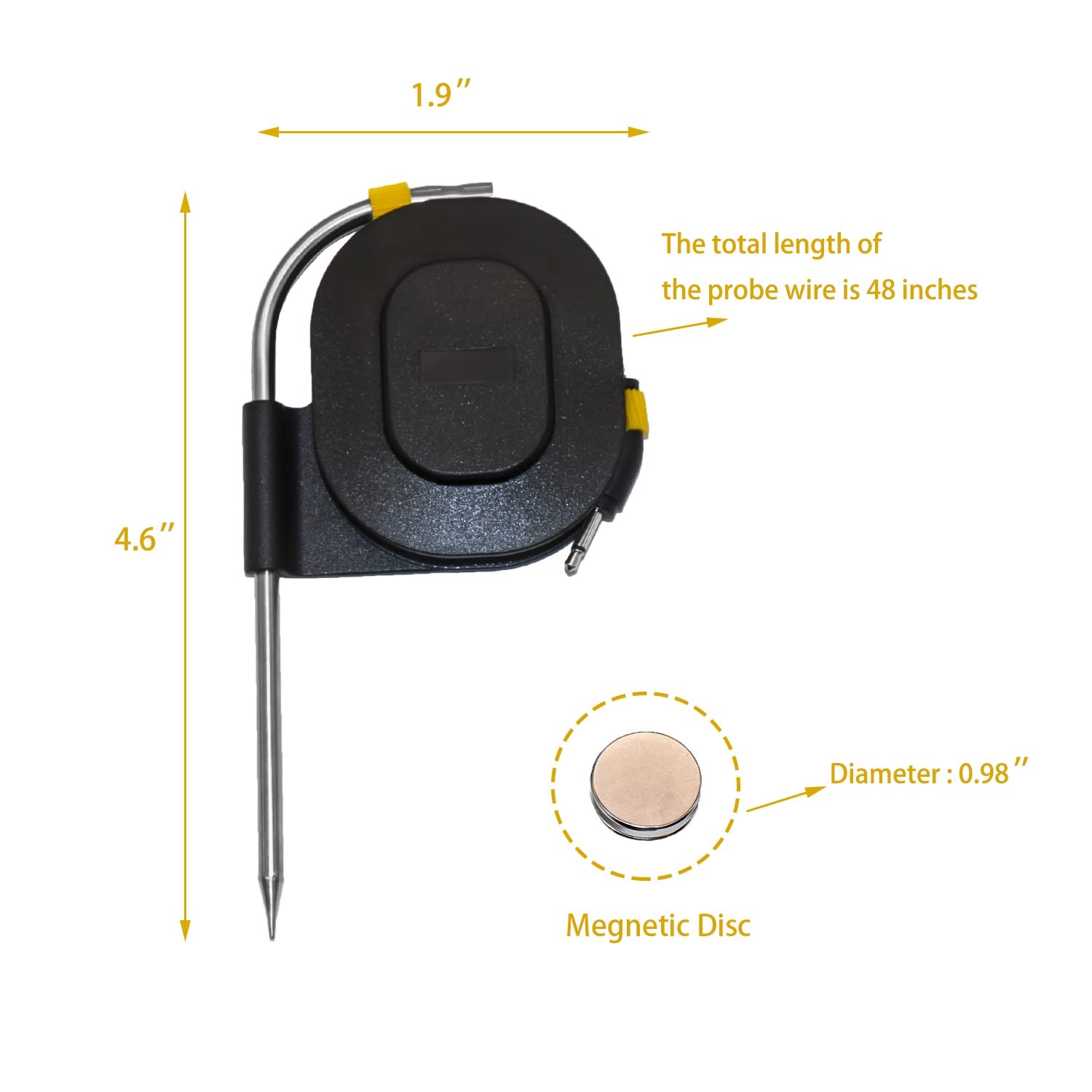 Cord wraps secure cables neatly in your grill space