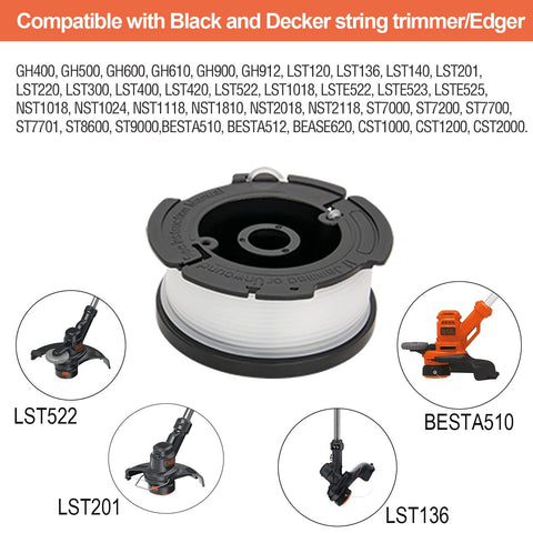 SHUNLI TOPEMAI AF-100 spool cap and spring for smooth auto‑feed replacement.
