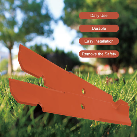 SHUZIYU replacement blades compatible with OEM 038-0005-00 for reliable mower performance.