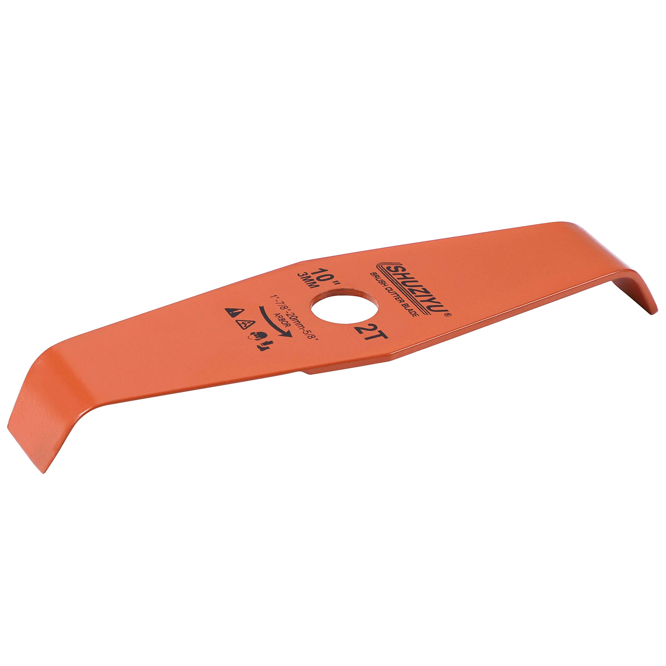 SHUZIYU 10-inch bend arbor blade, robust for heavy brush cutting tasks