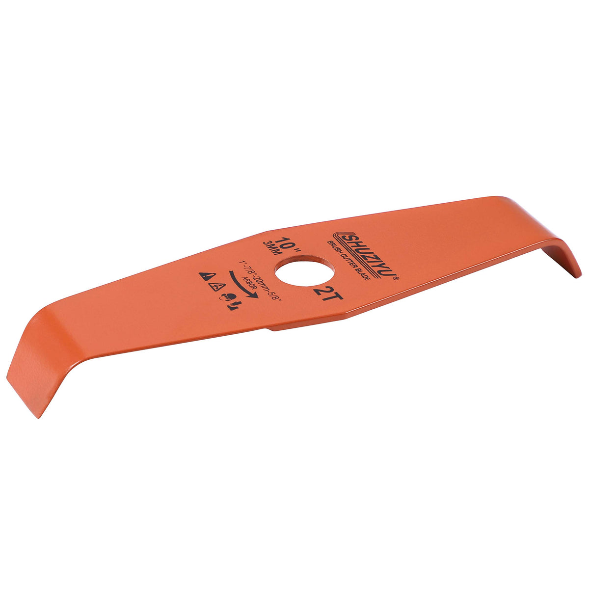 SHUZIYU 10-inch bend arbor blade, robust for heavy brush cutting tasks