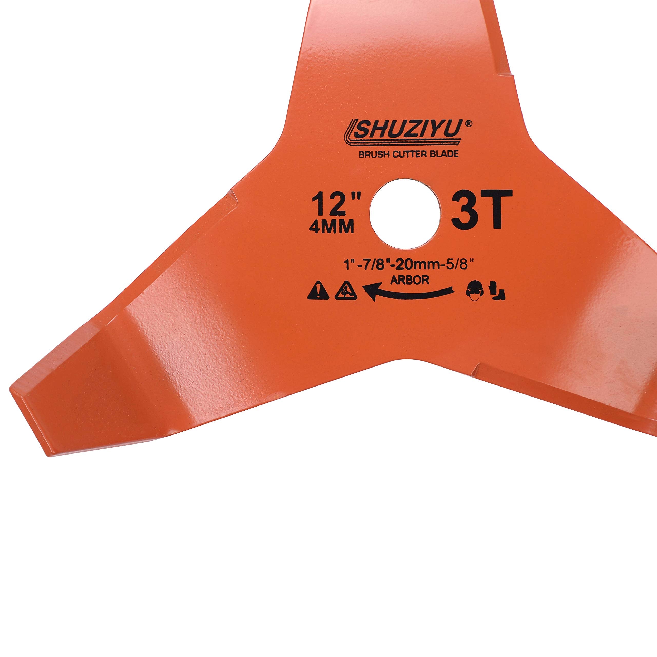 SHUZIYU blade with a less sharp edge designed for high-speed bush cutting.