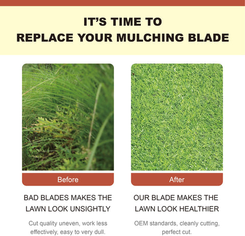SHUZIYU heavy-duty steel blades resist wear for longer service life.