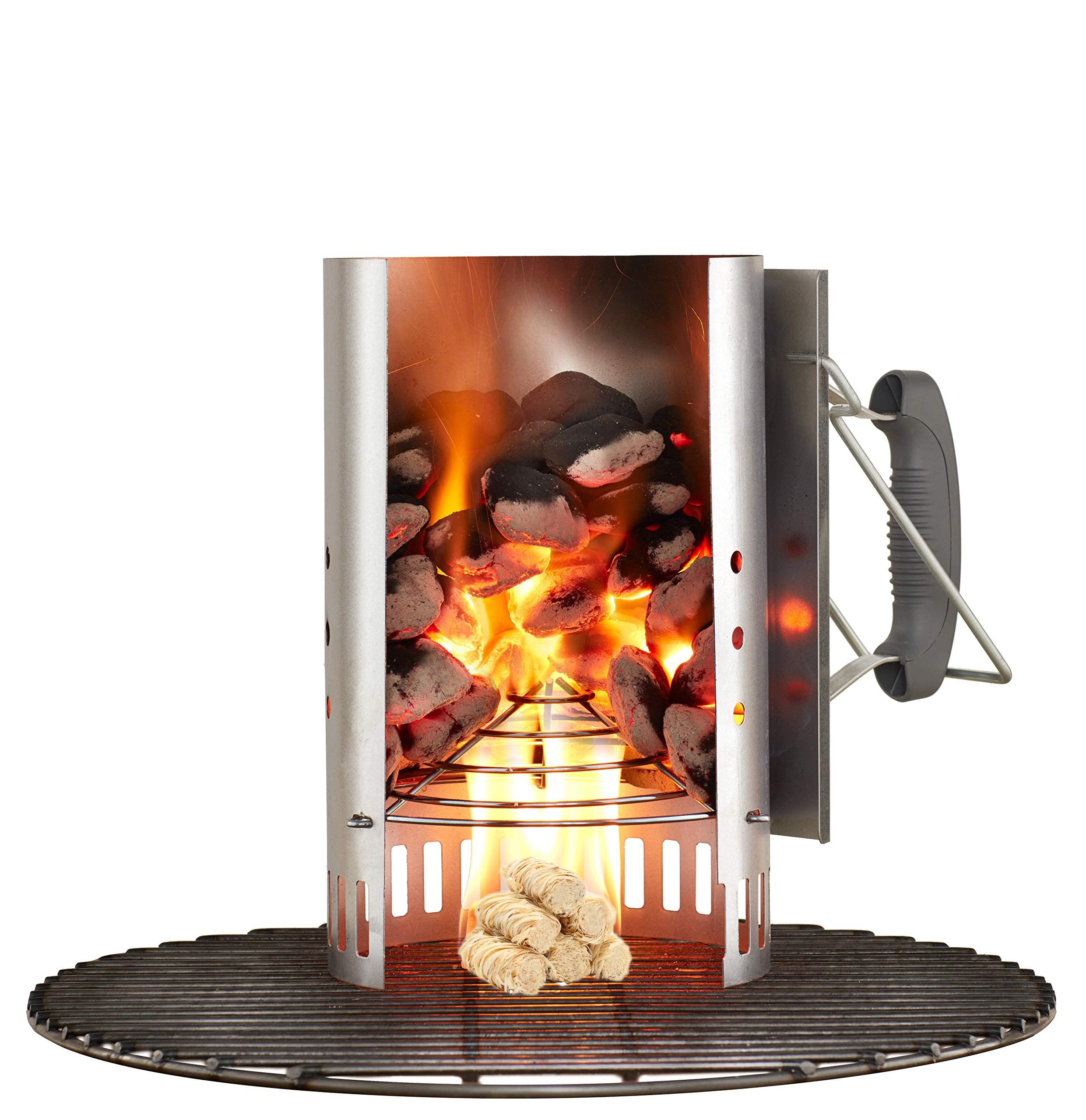 Shwuevei fire pit setup delivers steady flame for outdoor evenings