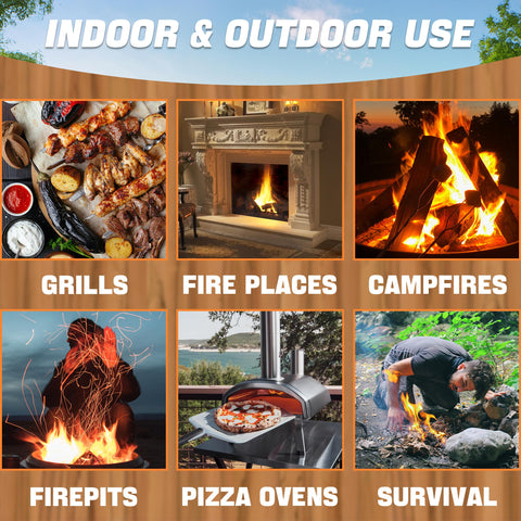 Shwuevei smoker BBQ ignition for clean, flare-free start
