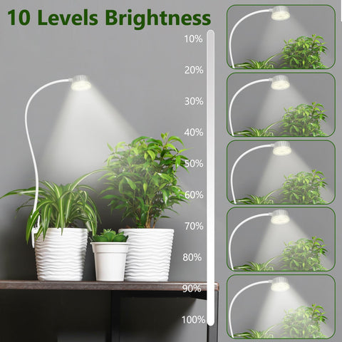 Shyineyou compact plant lamp ideal for succulents and small foliage