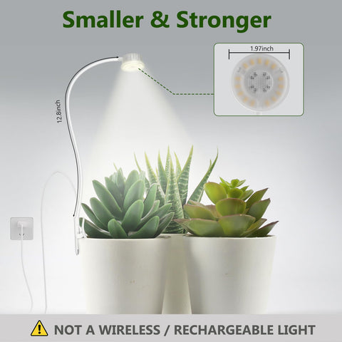 Shyineyou timer-equipped light—auto cycles simplify daily plant care.
