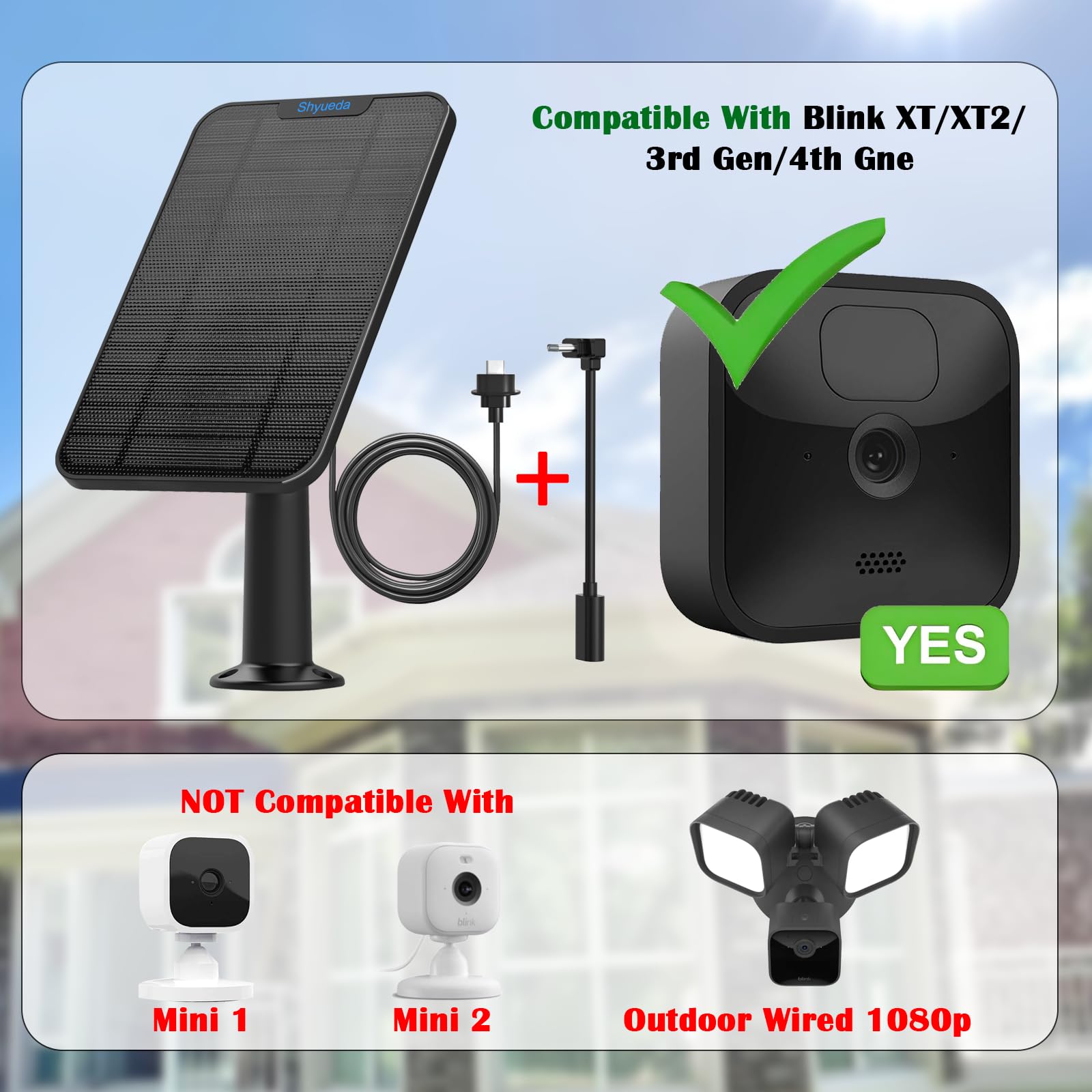 Shyueda adjustable wall mount secures panels for optimal sun exposure.