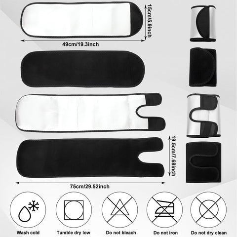 Shyyween arm trimmers 49 x 15 cm provide secure fit for weightlifting