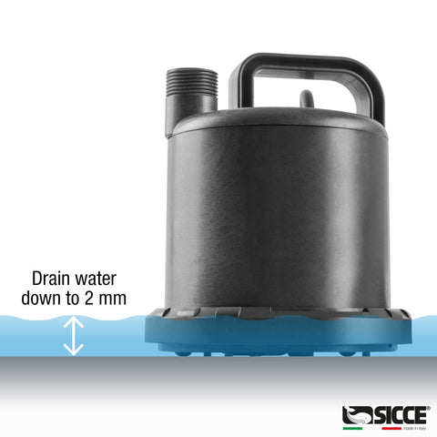 Sicce Ultra Zero submersible design suited for freshwater and saltwater setups.
