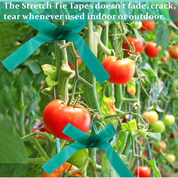 SICCOMA non-sticky vinyl plant tape resists fading in outdoor gardens.
