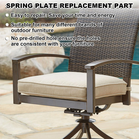SICHOWEL fiberglass rocker plate enhances durability against weather and wear.