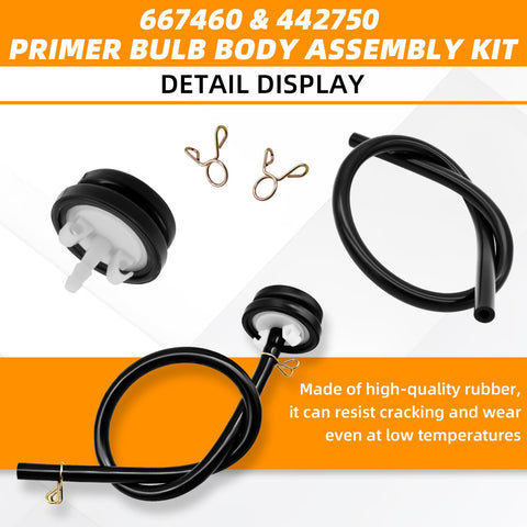SICHOWEL primer bulb kit for Stens 120-440 keeps starts easy