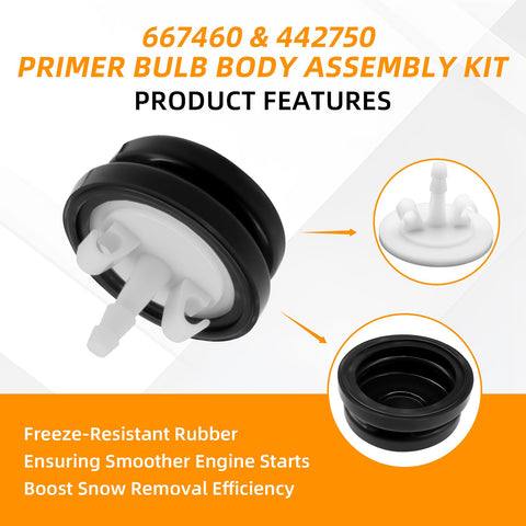 SICHOWEL Walbro compatible primer bulb kit for reliable starts