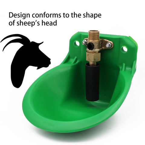 Sichowell copper valve triggers automatic water flow when touched.