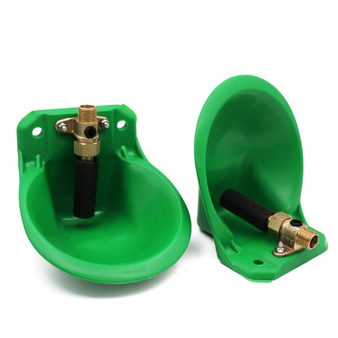 Sichowell water bowl with back holes for secure installation.