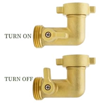 SICILAMIU durable brass elbow resists corrosion for outdoor use.