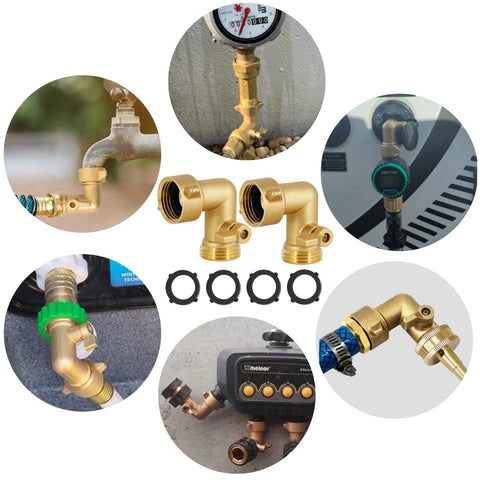 SICILAMIU included washers and elbows for quick setup and maintenance.