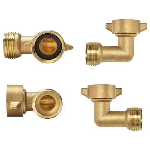 SICILAMIU solid brass elbow assembly provides durable, leak-resistant connections.