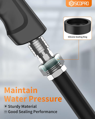 SICOPRO adapter featuring a secure leak-proof connection.