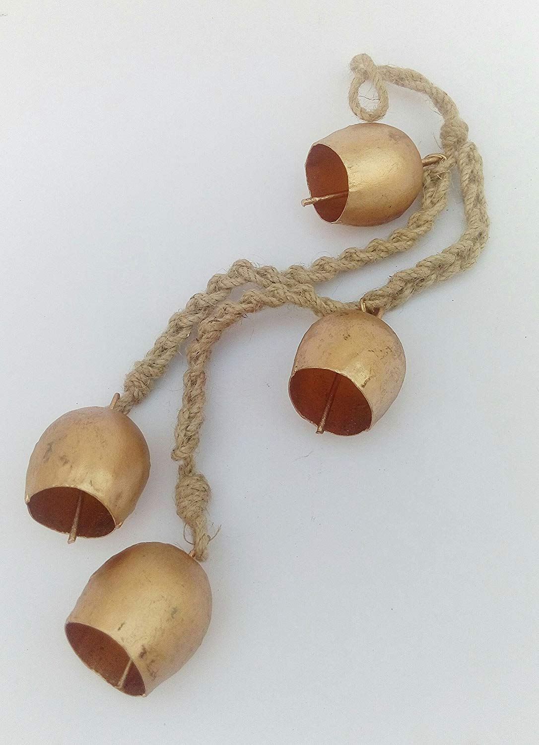Siddhivinayak Overseas rustic bell chime adds charm to entryways and patios.