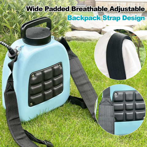 SideKing wide-opening filter head simplifies filling and cleaning.