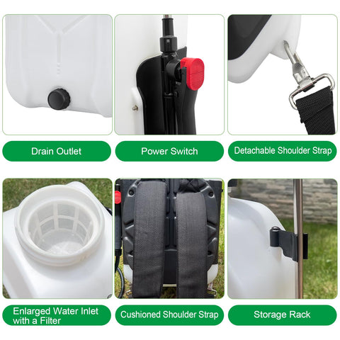 SideKing drain outlet for simple cleaning after use