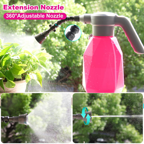 SideKing dual-nozzle sprayer with mist and stream modes.
