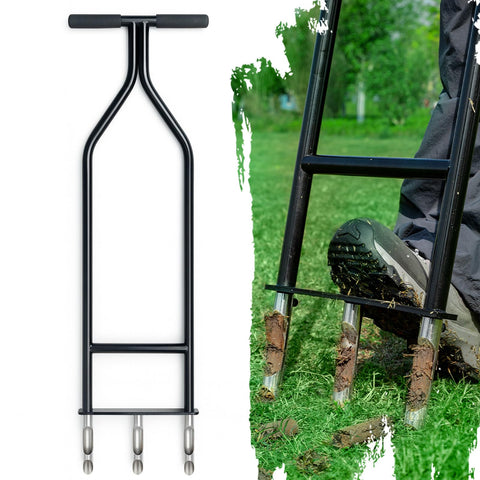SideriteArch heavy-duty aerator with a one-piece frame for durable lawn care.