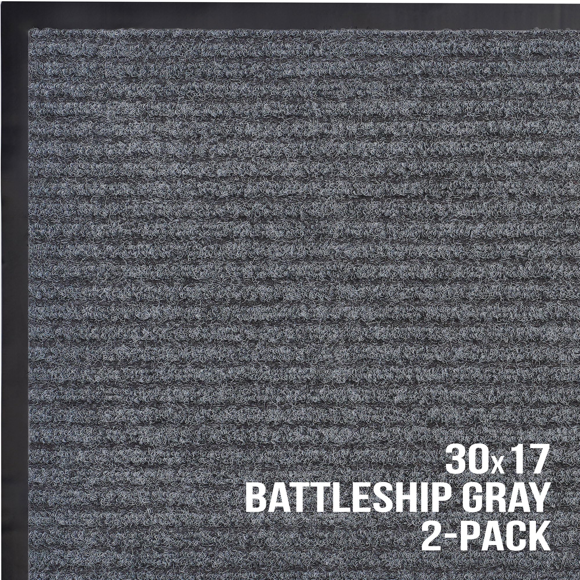 Battleship-gray Sierra Concepts mat blends with modern exteriors and hides grime