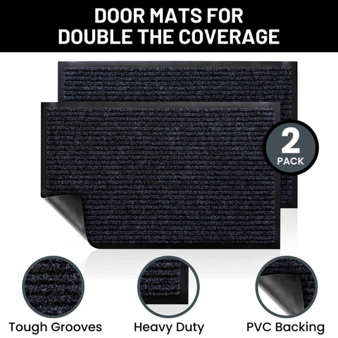 Durable back Sierra Concepts indoor-outdoor mat prevents slipping
