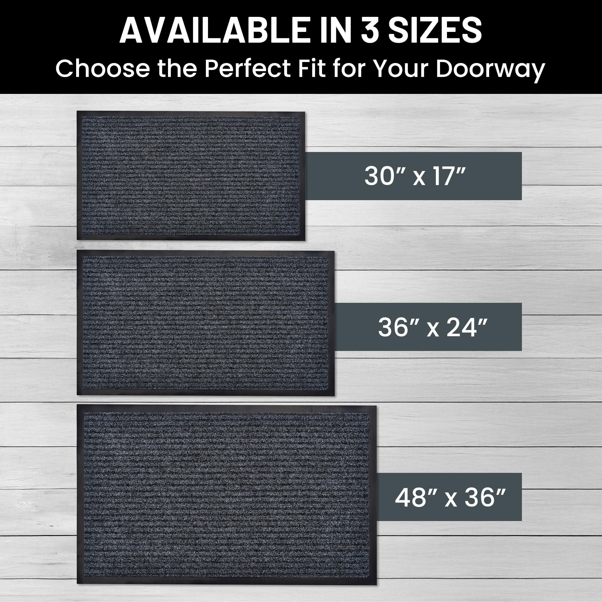 Non-slip backing keeps the Sierra Concepts mat in place