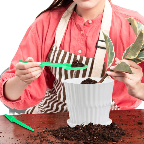 Sietpoek snake plant pot ceramic suitable for shallow-root plants