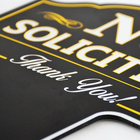 Signs Authority simple installation base is easy to set in soil or lawn.
