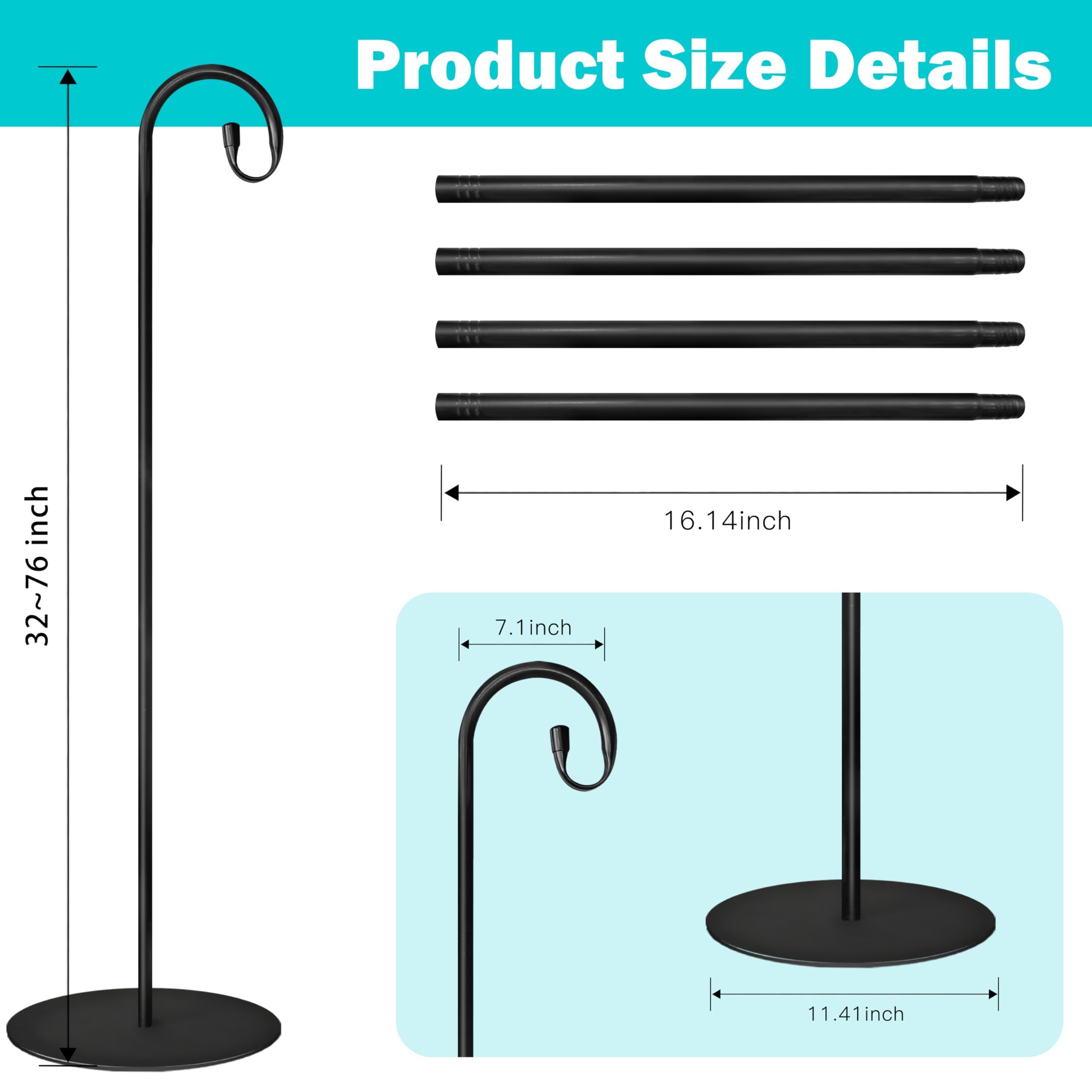 SIGOWING interlocking-poles provide secure assembly for outdoor display