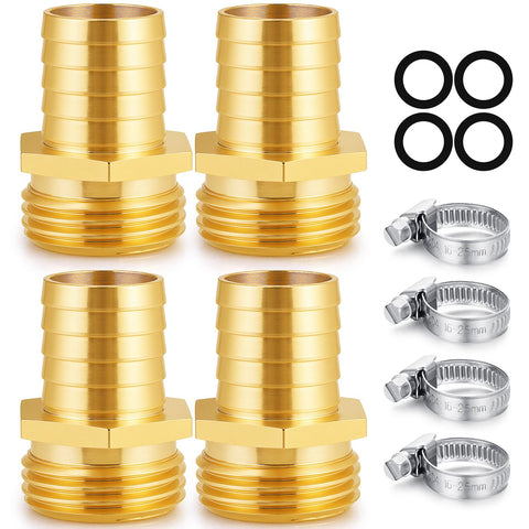 SIGURANTA 3-4 inch hose MHT barb fitting secures garden hose connections for sprayers.