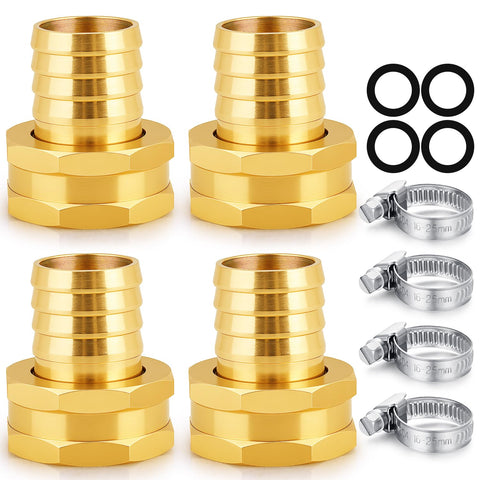 SIGURANTA 3/4in hose fitting female with brass GHT connector for outdoor use