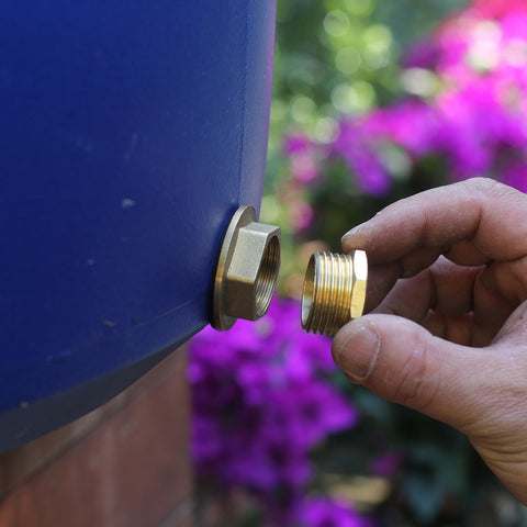 SIGURANTA brass caps with washers ready for installation