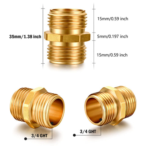 SIGURANTA close-up of durable brass construction for corrosion resistance.