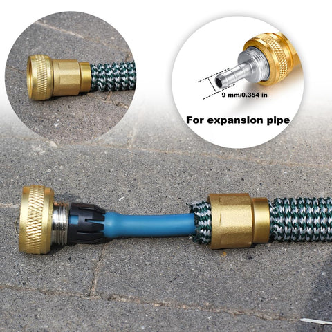 SIGURANTA brass construction detail highlights rust resistance and durability.