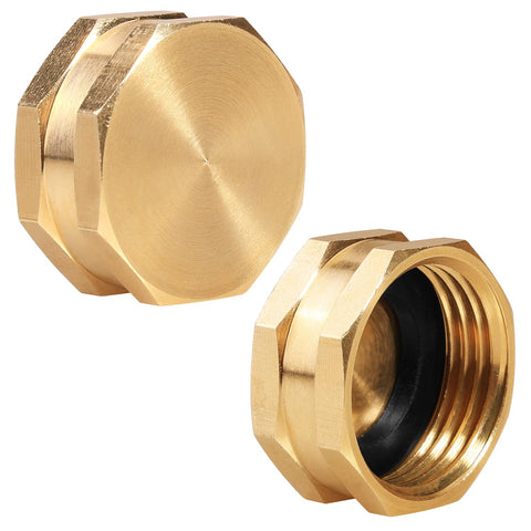 SIGURANTA 3/4 inch end cap protects fittings during winter storage.