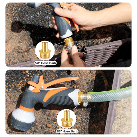 SIGURANTA durable brass fittings resist corrosion in garden irrigation setups.