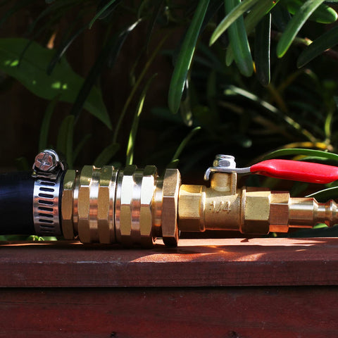 SIGURANTA easy-to-install hose connector set reduces tools and time.