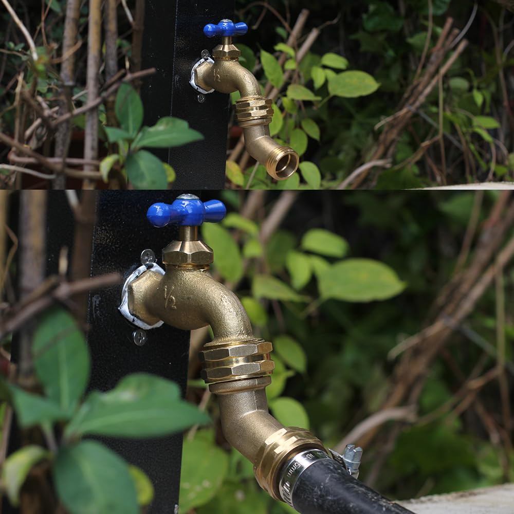 SIGURANTA easy-installation hose elbow simplifies setup with no tools required.