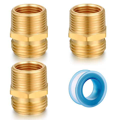 SIGURANTA brass adapters enable rust-proof garden hose connections